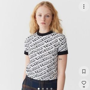 Lazy oaf day after day ringer tshirt